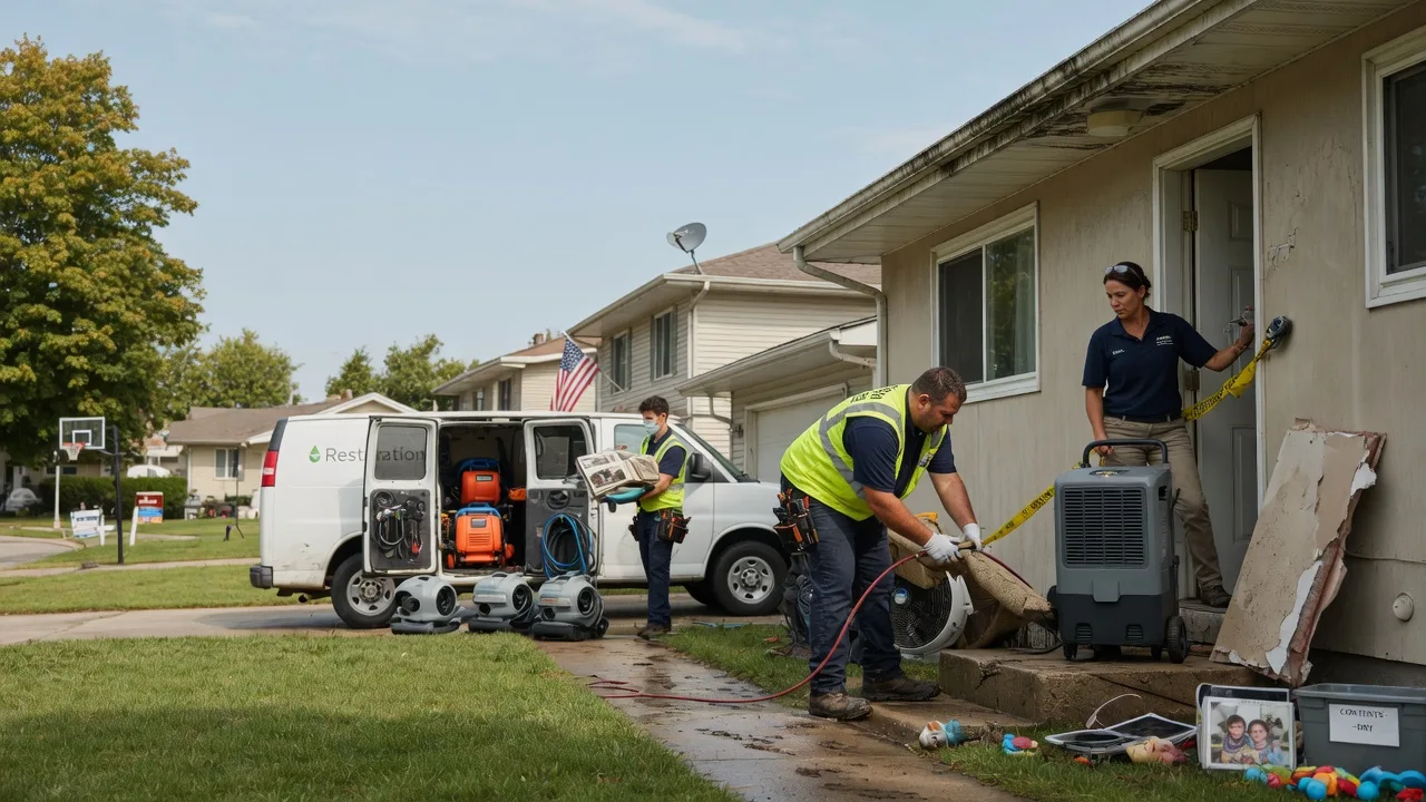 Water Damage Restoration in Earl Park, IN near me